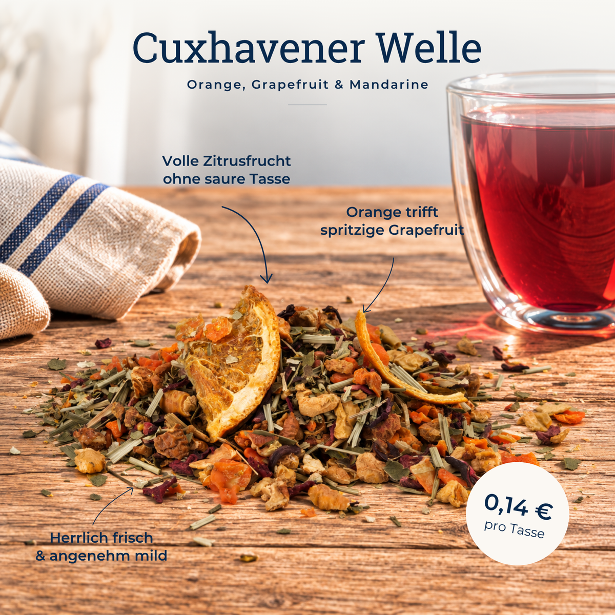 Cuxhavener Welle: Geschmack und Besonderheiten