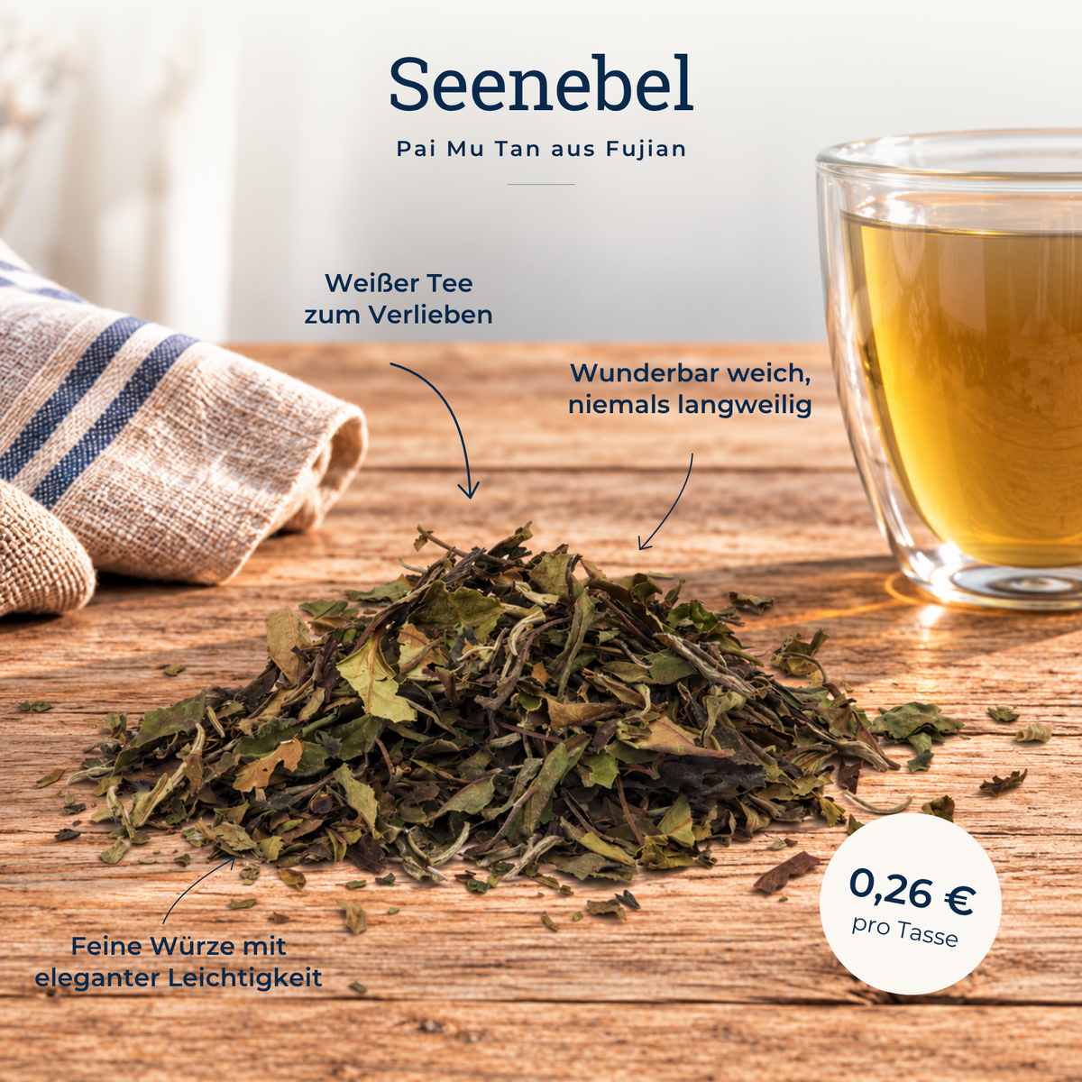 Seenebel: Geschmack und Besonderheiten