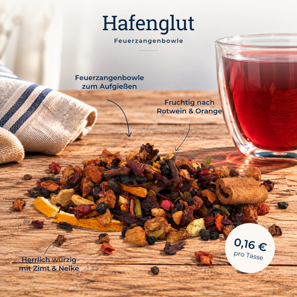 Hafenglut: Geschmack und Besonderheiten